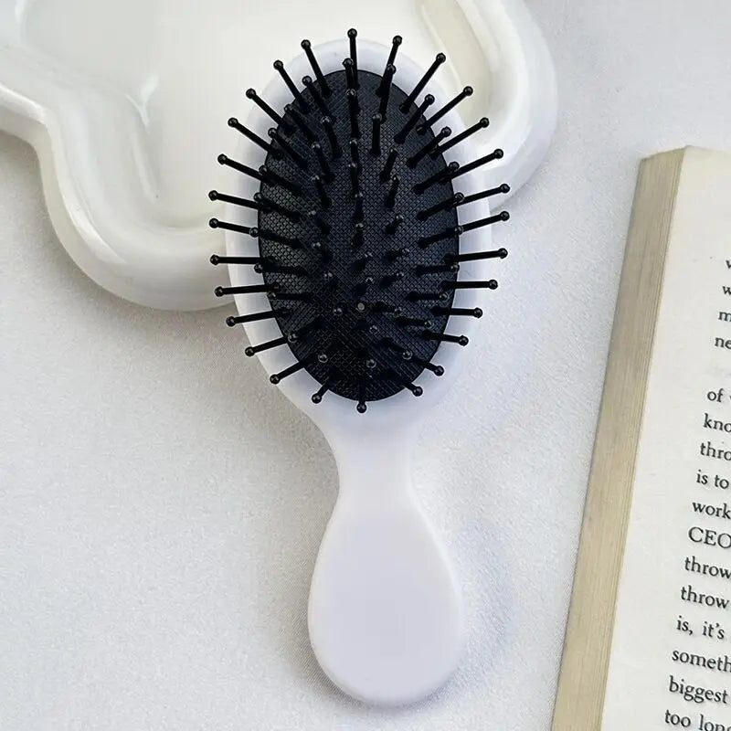 Portable Mini Detangler Hair Brush for All