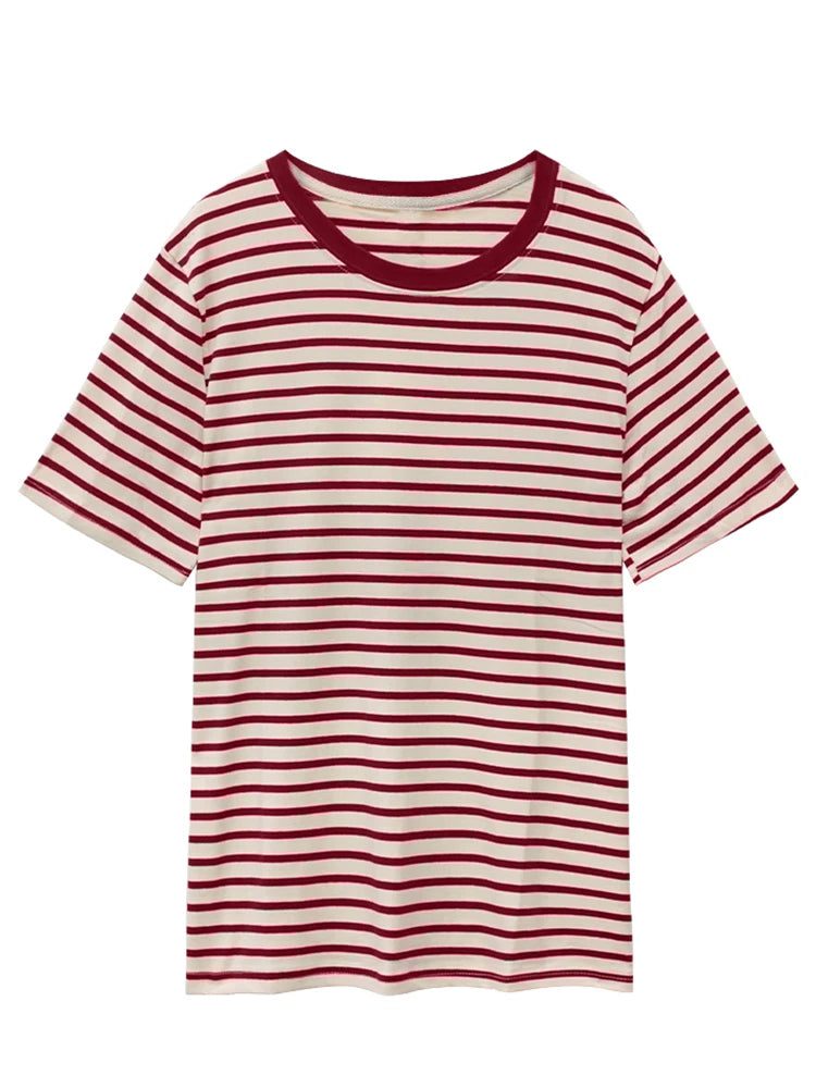2024 Summer Women’s Striped Long Sleeve Tee