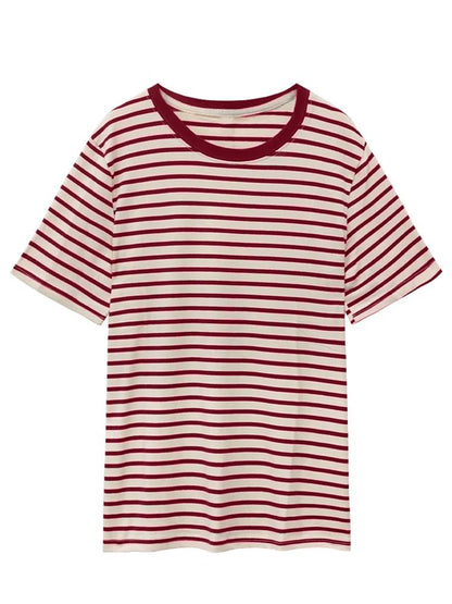 2024 Summer Women’s Striped Long Sleeve Tee