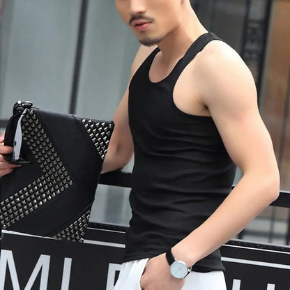 Breathable Men's Fitness Tank Top Vest