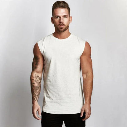 Men's Sleeveless Workout Tank Top for Bodybuilding