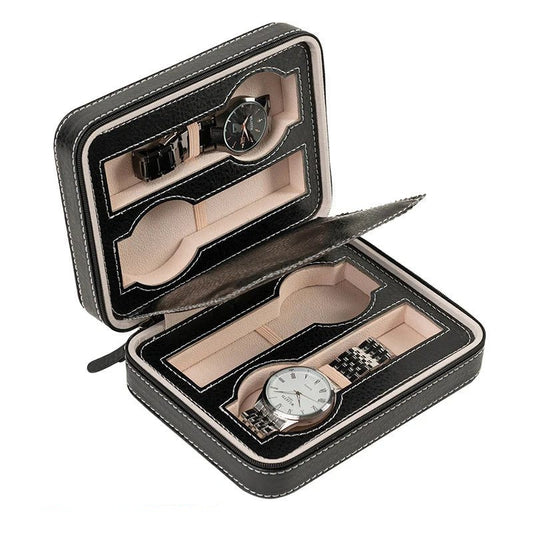 Travel Watch Organizer Case with Double Layer
