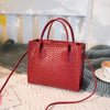 Trendy Solid Color Leather Crossbody Handbags