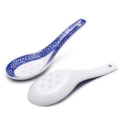 5 Ceramic Soup Spoons for Dining Elegance