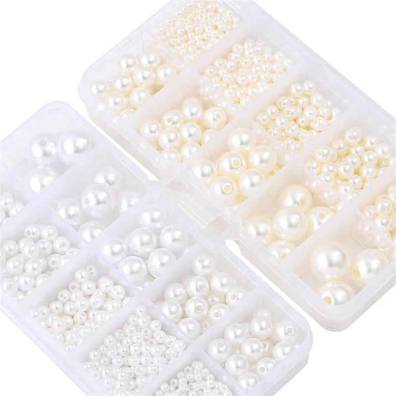 Imitation Pearl Bead Kit for DIY Jewelry