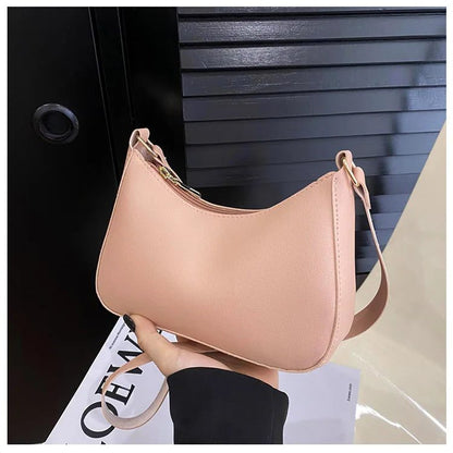 2023 Retro PU Leather Women's Shoulder Bag