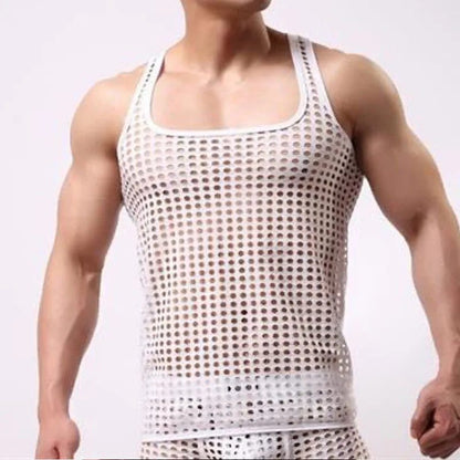 Men's Breathable Mesh Tank Top Summer
