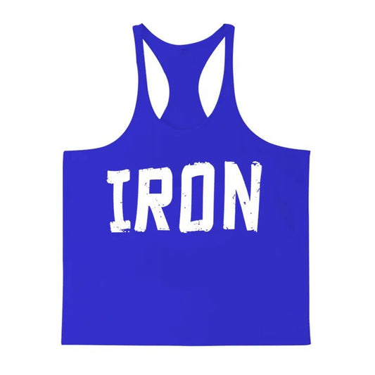 Men's Cotton Workout Tank Top for Bodybuilding