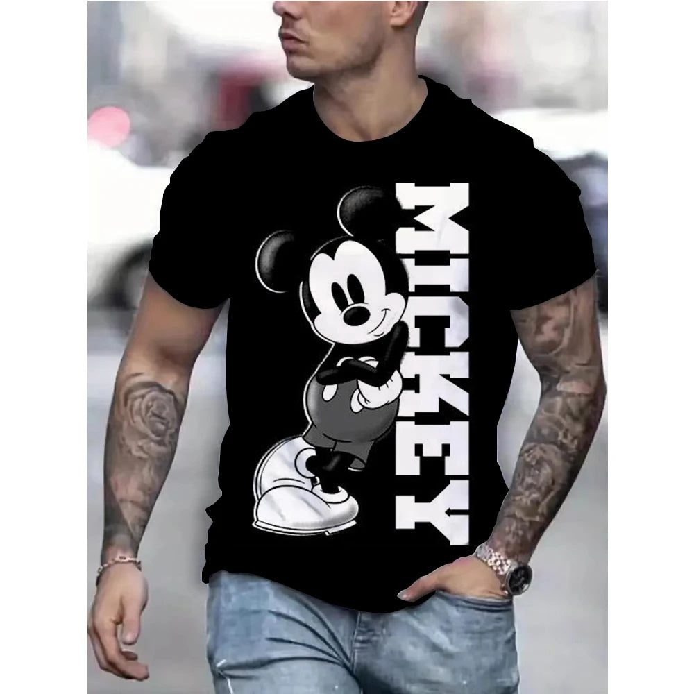 Men's Vintage Mickey Mouse Oversized T-Shirt
