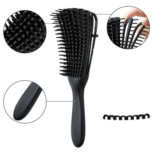 Detangling Hair Brush for Curly Wet Hair