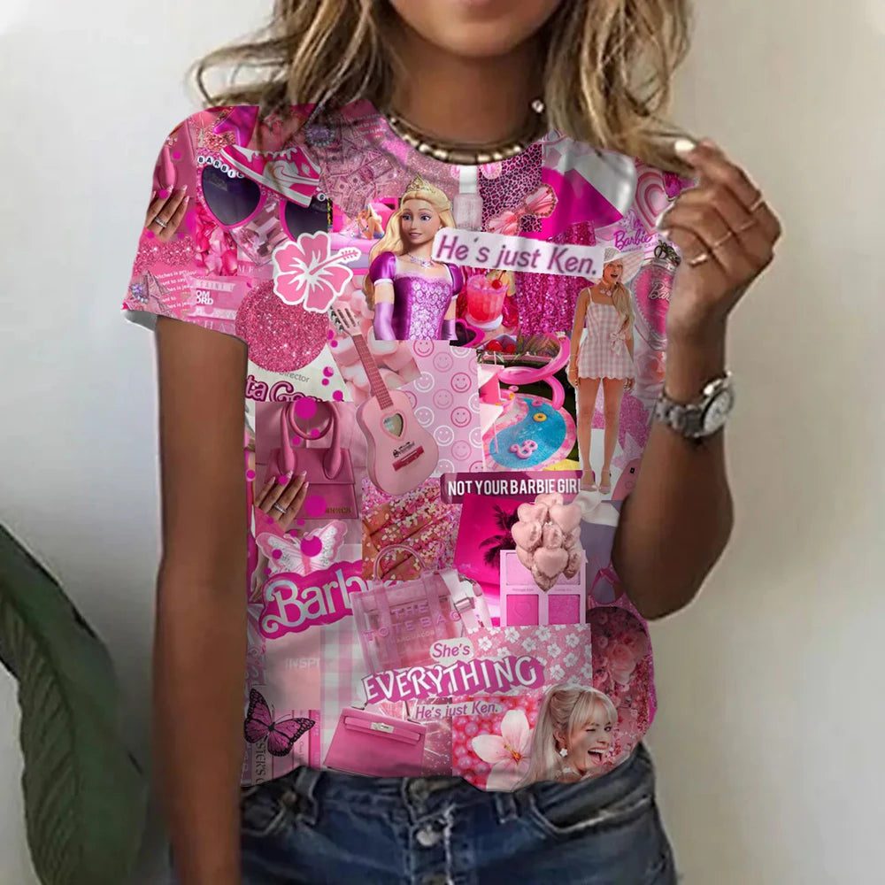 Cute Kawaii T-Shirt for Women - Summer Style
