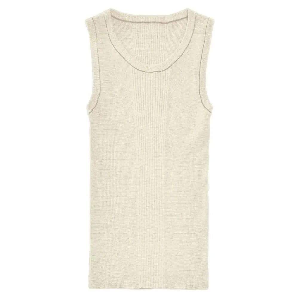 Men's Slim Fit Ribbed Summer Tank Top