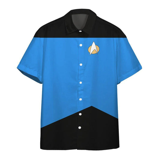 2024 Hawaiian Color Block Short Sleeve Shirt