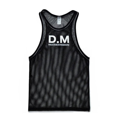 Breathable Mesh Tank Top for Men
