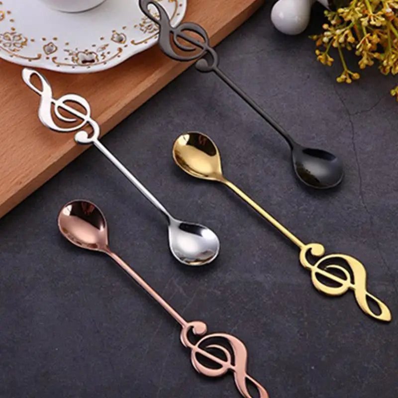 Musical Notes Stainless Steel Tea Spoon