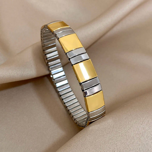 Vintage Waterproof Stainless Steel Heart Bangles