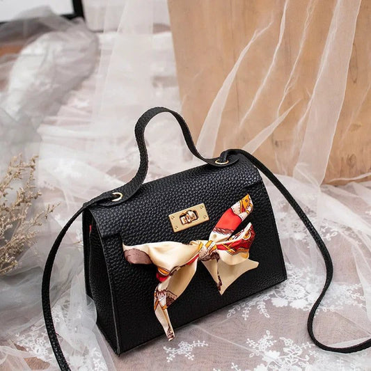 2024 Silk Scarf Crossbody Handbag for Women