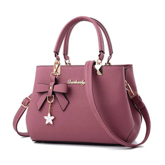 Stylish Women's Crossbody Handbag with Charm