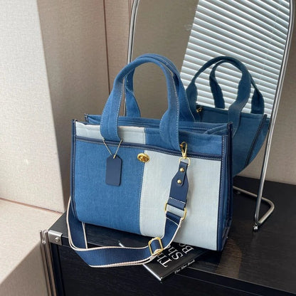 2024 Large Denim Handbag for Women
