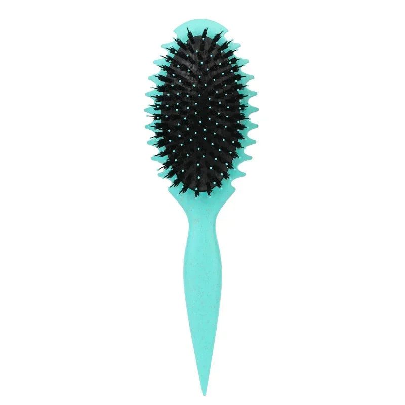 Detangling Boar Bristle Brush for Curly Hair