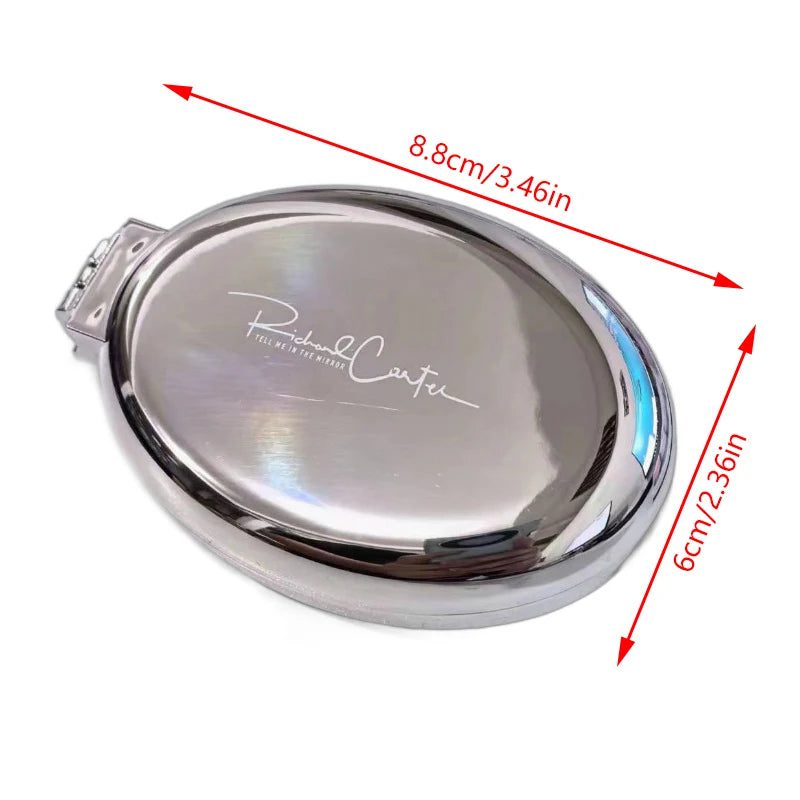 Portable Folding Comb Mirror for Travel