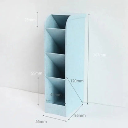 Colorful Desktop Organizer for Pens and Brushes
