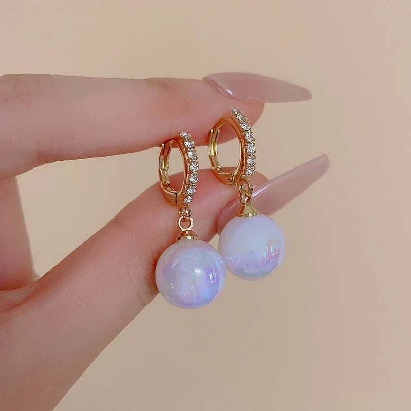 Luxury Pearl Bead Earrings for Women