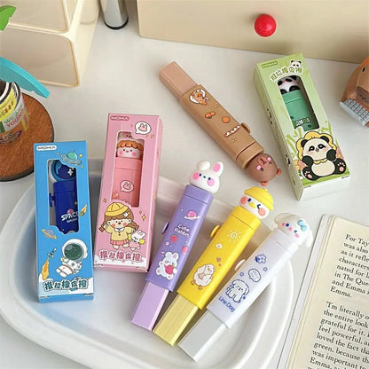 Adorable Cartoon Pet Eraser for Students