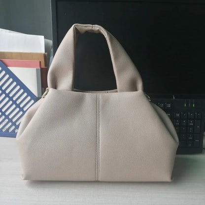 Luxury Lychee Print Leather Crossbody Handbag 2024