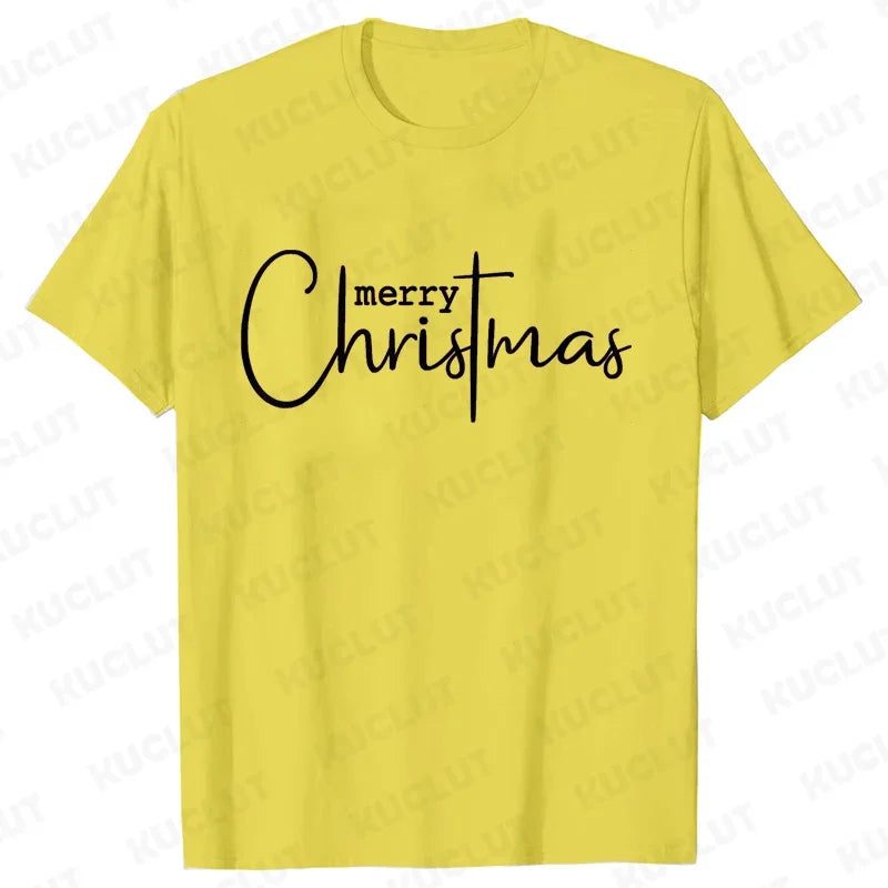 Funny Christmas T-Shirt for Men Casual