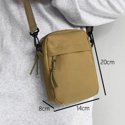Casual Canvas Messenger Sling Bag for Men