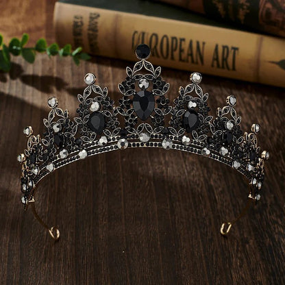 Elegant Rhinestone Tiara for Bridal Hair