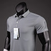 Luxury Men's Golf Polo Shirt - Quick-Drying