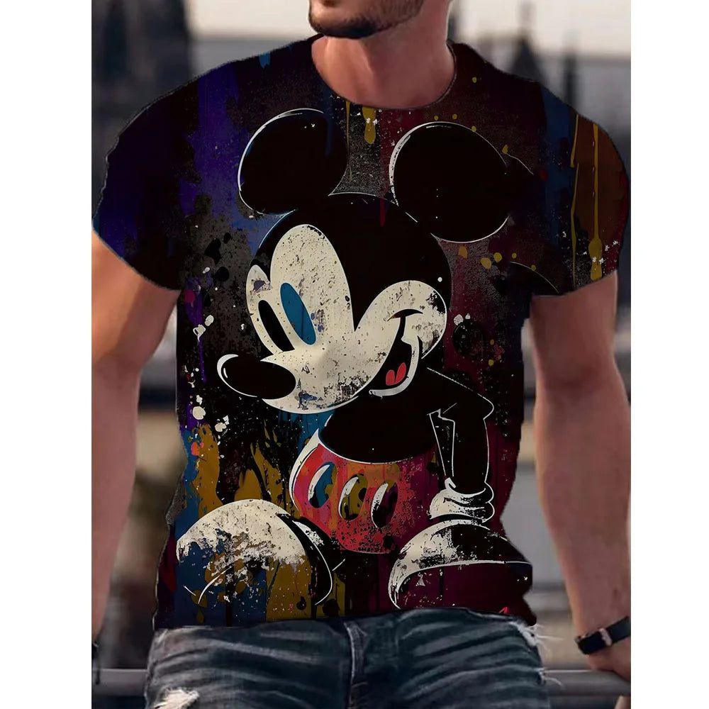 Men's Vintage Mickey Mouse Oversized T-Shirt