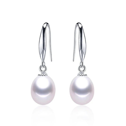 2024 Natural Pearl Drop Earrings for Weddings