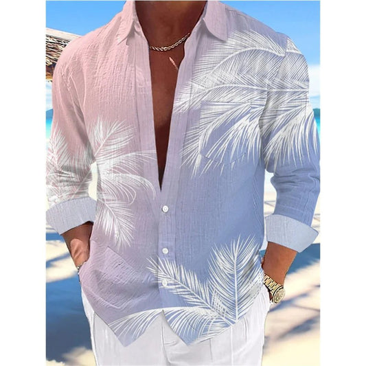 Men's 3D Print Hawaiian Casual Summer Shirt