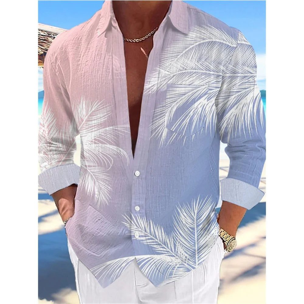 Men's Hawaiian Casual Shirt - Summer 3D Print