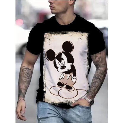 Men's Vintage Mickey Mouse Oversized T-Shirt