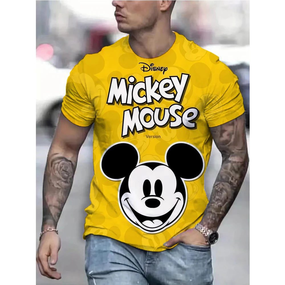 Men's Vintage Mickey Mouse Oversized T-Shirt