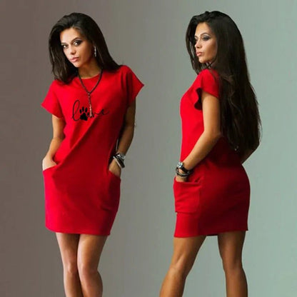 Trendy Casual T-Shirt Dresses for Women