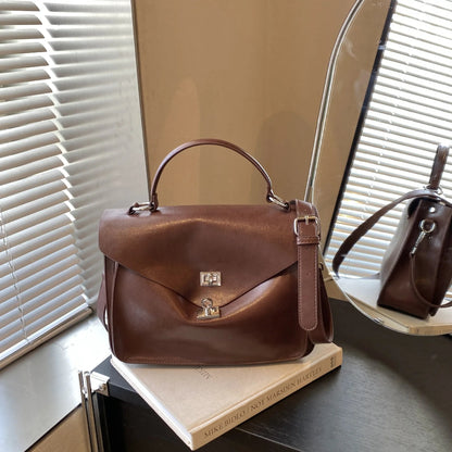 Luxury Retro Suede Handbags for Women