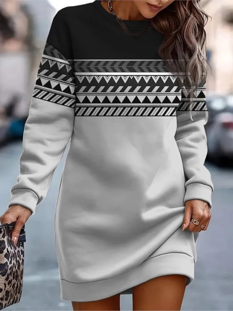 Trendy Oversized Sweatshirt Dresses for Women