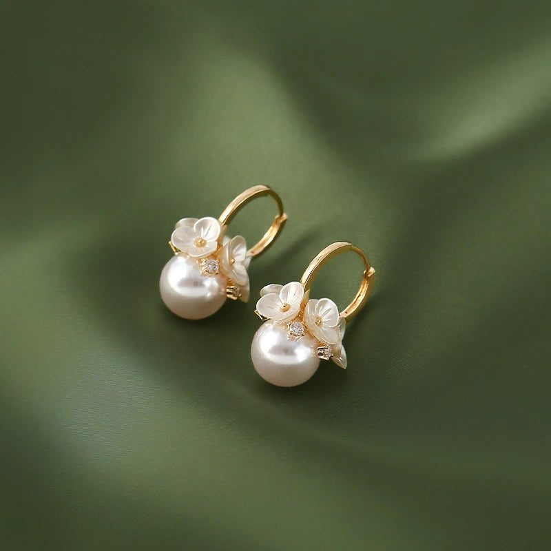 Luxury Pearl Bead Earrings for Women
