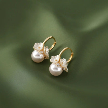 Luxury Pearl Bead Earrings for Women