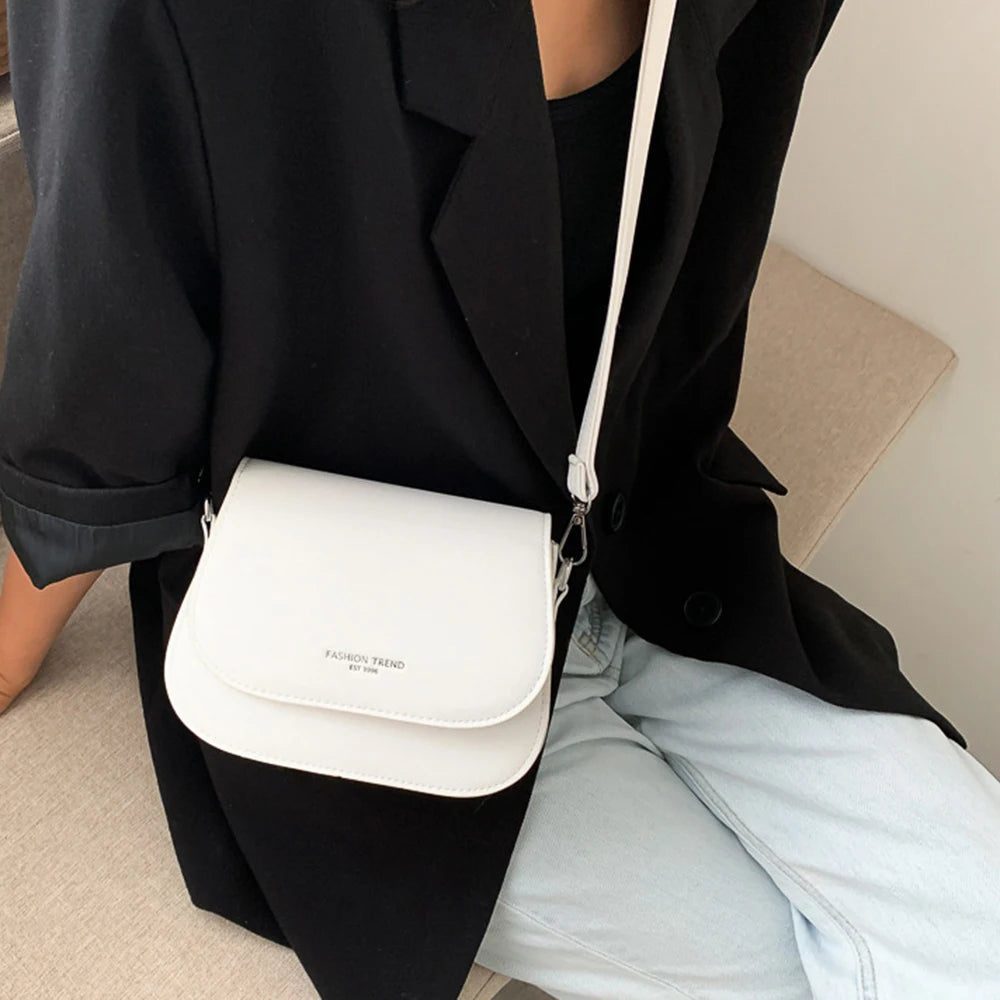 Chic PU Leather Crossbody Bag for Women