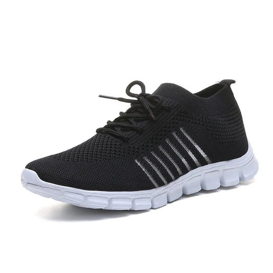 Trendy Breathable Mesh Platform Sneakers for Women