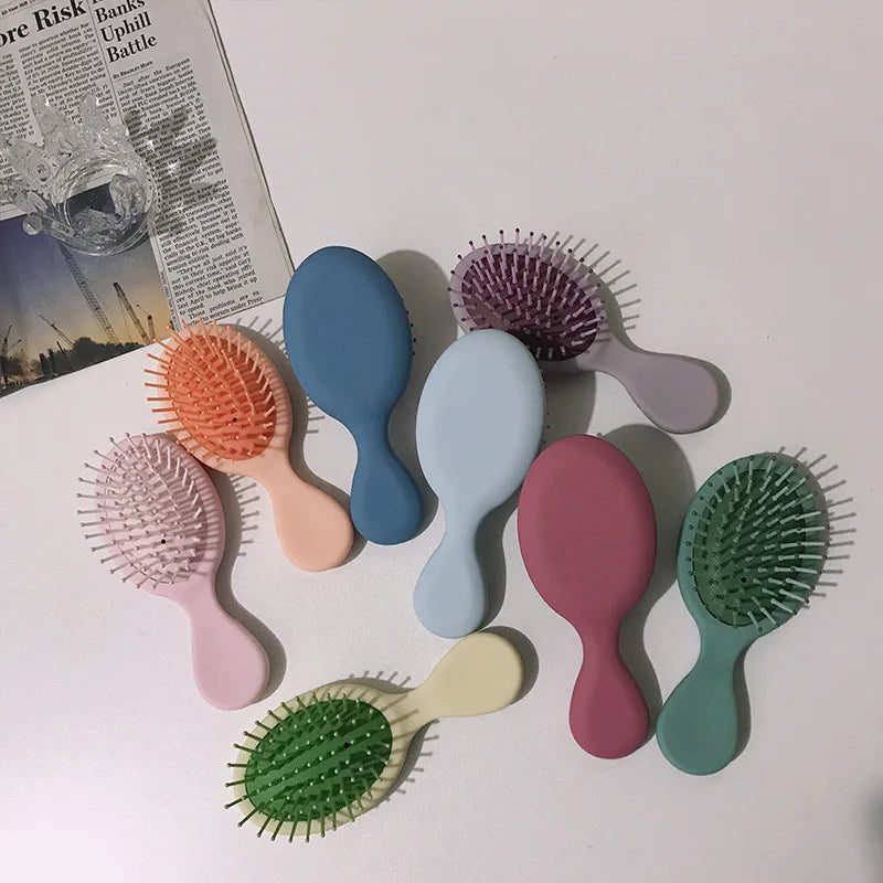 Portable Mini Detangler Hair Brush for All
