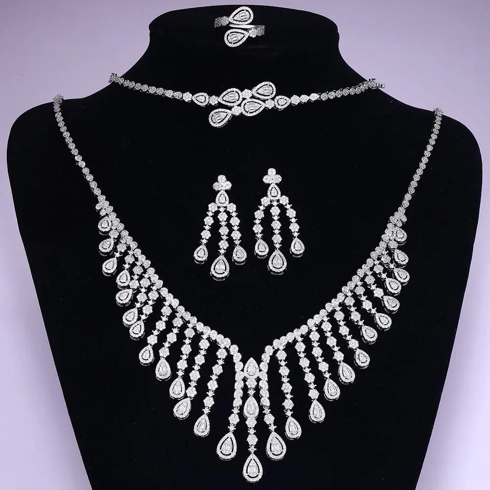 2023 Bridal Wedding Jewelry Set for Women