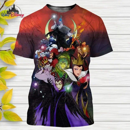 3D Print Maleficent T-Shirt for Men