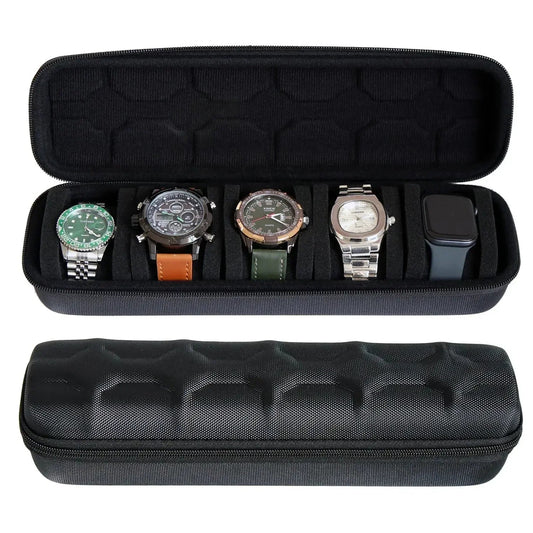 Portable Watch Box Organizer for Travel Storage